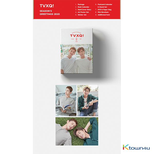 cn.ktown4u.com : 东方神起TVXQ! - 2020 SEASON'S GREETINGS