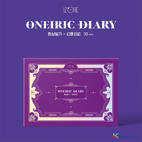 cn.ktown4u.com : IZ*ONE - Mini Album Vol.3 [Oneiric Diary] (3D Ver.)