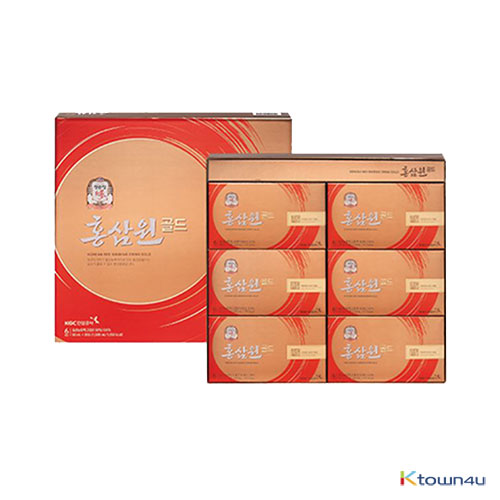 cn.ktown4u.com : [正官庄] 6年根高丽参元Gold套装50ml*30包