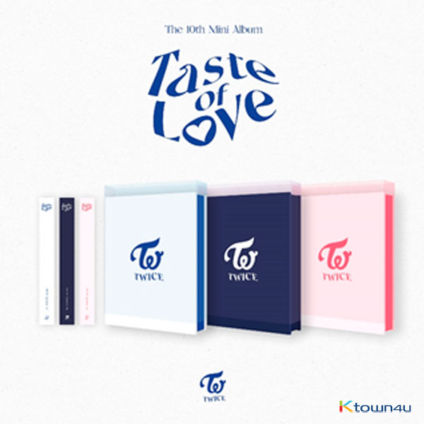 cn.ktown4u.com : TWICE - 迷你专辑10辑[Taste of Love] (随机版本)