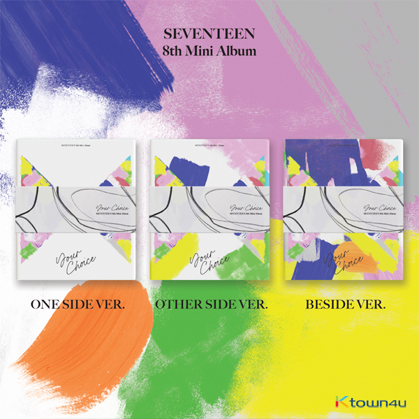 cn.ktown4u.com : [3CD 套装] SEVENTEEN - 8th 迷你专辑[Your Choice