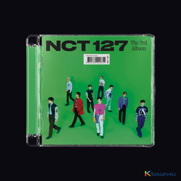 [全款 手幅相框专] NCT 127 - 正规3辑 [Sticker] (Jewel Case Ver.) (Random Ver.)_中本悠太吧_YUTA