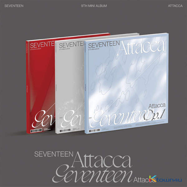 cn.ktown4u.com : [3CD 套装] SEVENTEEN - 迷你专辑9辑[Attacca] (Op.1
