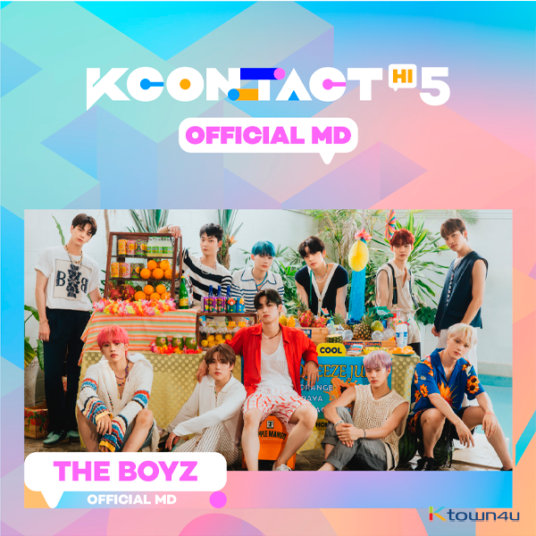cn.ktown4u.com : THE BOYZ - 幕后花絮麻绳照片墙装饰[KCON:TACT HI 5