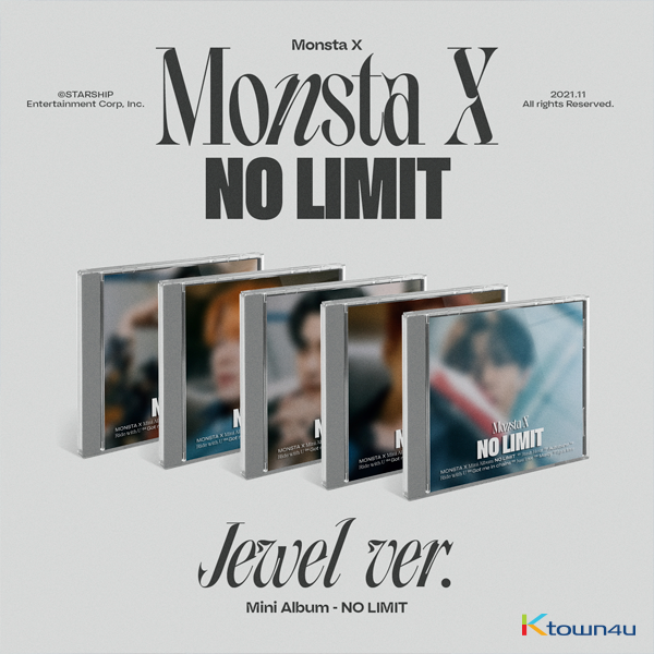cn.ktown4u.com : [全款裸专] [5CD 套装] MONSTA X - 迷你专辑Vol.10