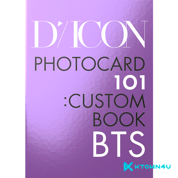 [全款] D-icon : BTS PHOTOCARD 101:CUSTOM BOOK / BEHIND BTS since 2018 (2018-2021 in USA)_防弹少年团吧_BTSBAR