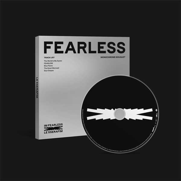 LE SSERAFIM ルセラフィム Fearless 通常盤 未開封 20枚 邦楽 