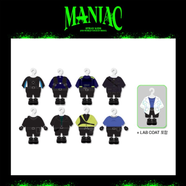 [全款] SKZOO OUTFIT MANIAC VER [Stray Kids 2nd World Tour “MANIAC” in Seoul]_韩知城中文首站_HJS