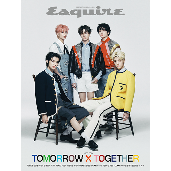 cn.ktown4u.com : [韩国杂志] ESQUIRE 2023.02 A Type (封面: TOMORROW