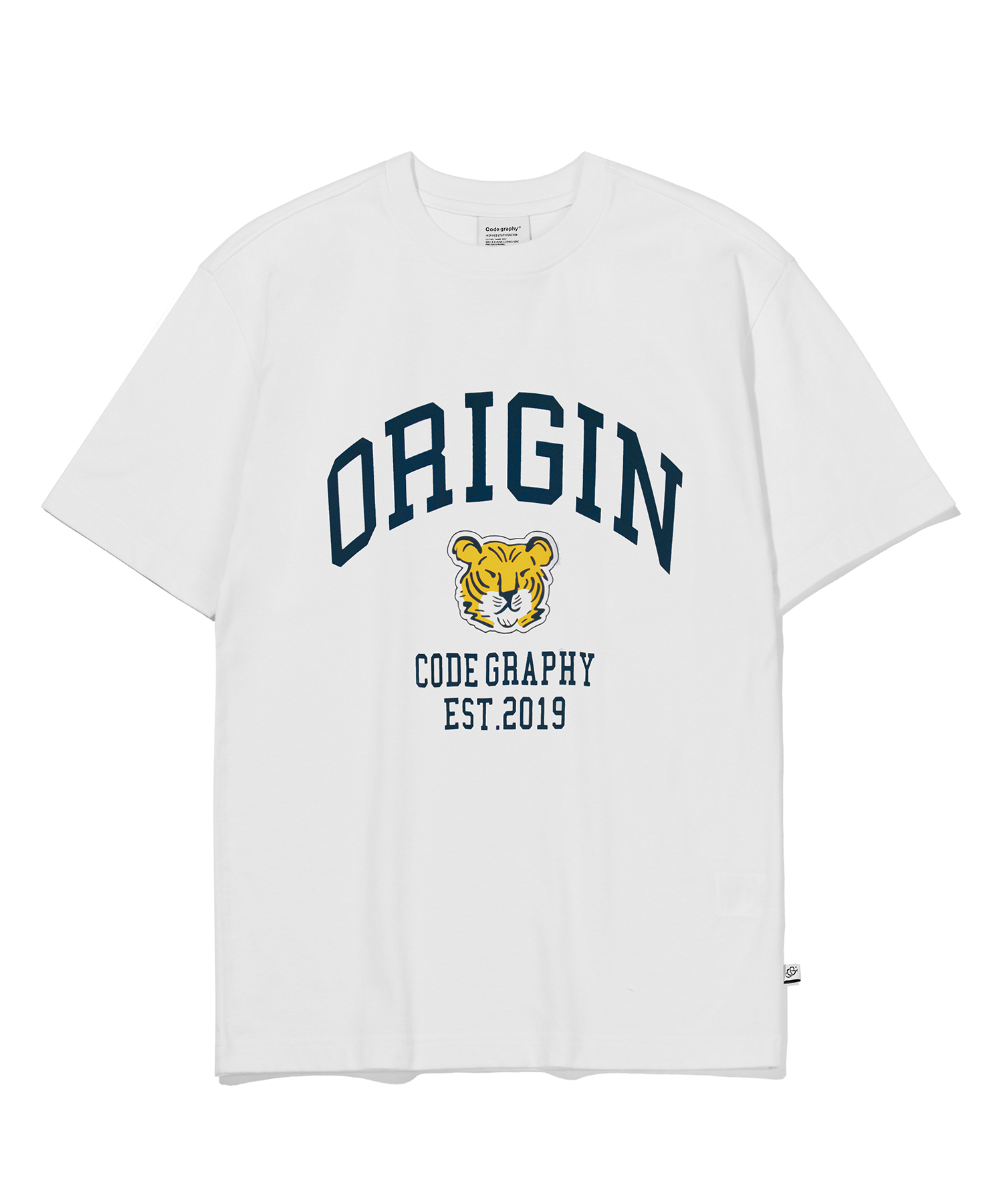 [全款] [CGP] Origin Tiger Logo Short Sleeve T-Shirt_权顺荣Hoshi_Star