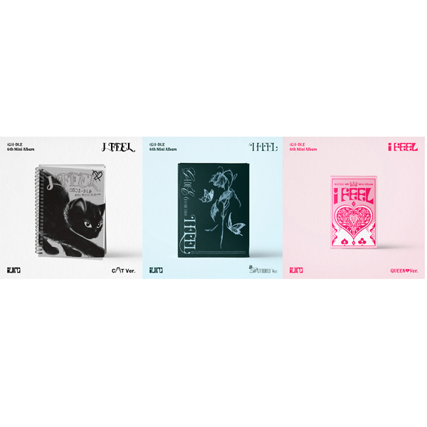 cn.ktown4u.com : [3CD 套装] (G)I-DLE - 迷你6辑 [I feel] (Cat Ver