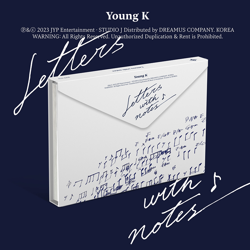 【新品未開封・まとめ売り】Young K Letters with notes ktown4u.com : Young K - [Letters with notes]