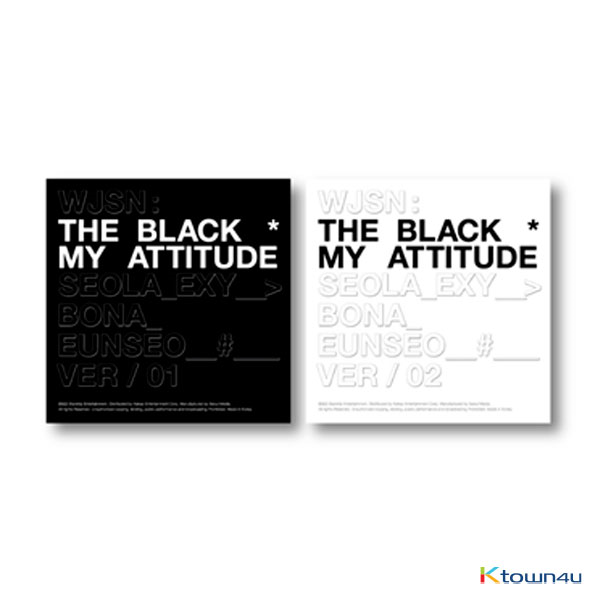 [全款 裸专] WJSN : THE BLACK - Single Album Vol.1 [My attitude]_五站联合