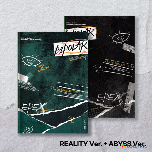 [补款 裸专] EPEX - 1st EP Album [Bipolar Pt.1 불안의 서]_EPEX首专三站联合