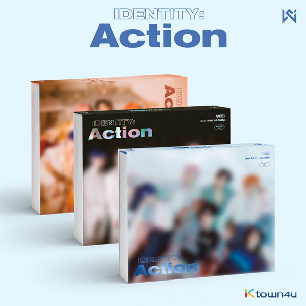 [全款 第二批 裸专] WEi - Mini Album Vol.3 [IDENTITY : Action] _金曜汉吧 KimYoHanBar