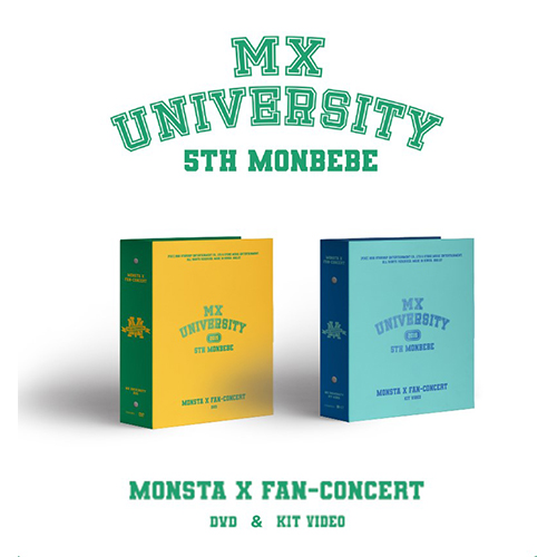 [全款] MONSTA X - MONSTA X 2021 FAN-CONCERT [MX UNIVERSITY]_MonstaX资讯博