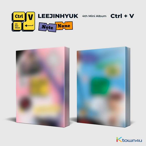 [全款 裸专] [活动商品] LEE JIN HYUK - 4th 迷你专辑 [Ctrl+V]_李镇赫FollowMeNYou