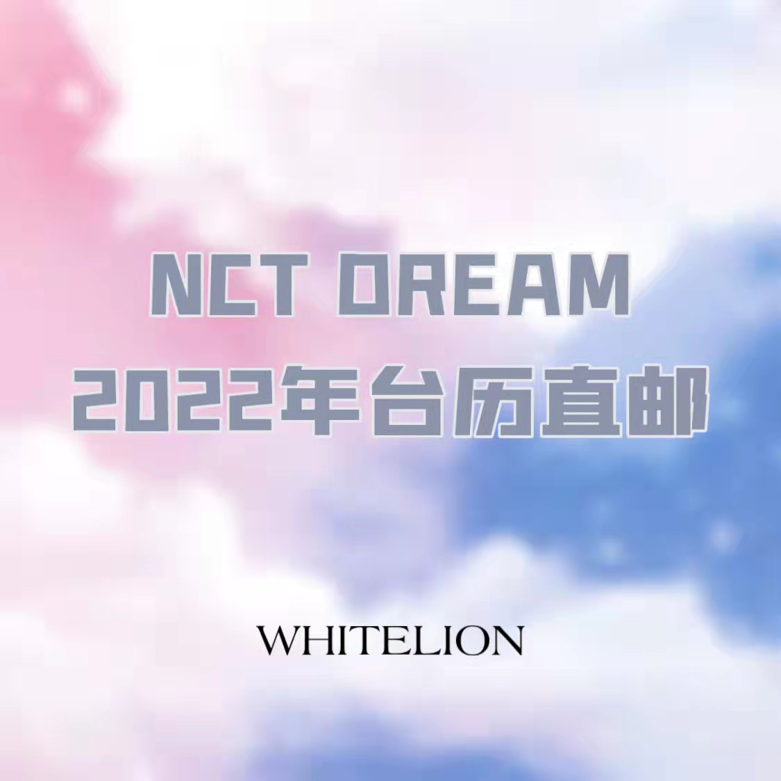 [全款] [NCT DREAM] 2022 SEASON'S GREETINGS _Whitelion_娜俊资源博