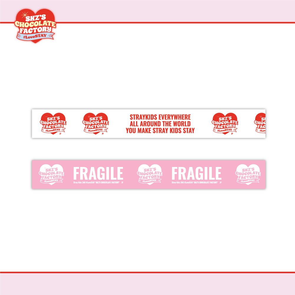 [全款] Stray Kids - BOX TAPE [2ND #LoveSTAY 'SKZ'S CHOCOLATE FACTORY'] (特典1:1赠送)_Fennec_梁精寅中文首站