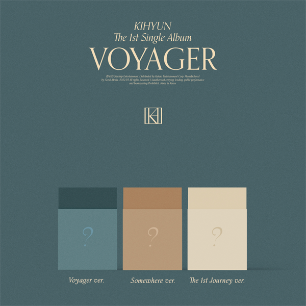 [全款 裸专] Kihyun - SINGLE ALBUM Vol.1 [VOYAGER]_Trespass_MonstaX资讯博