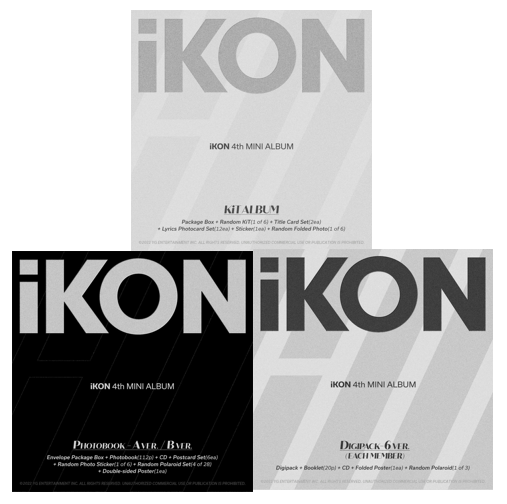 [补款 裸专] iKON - 4th MINI ALBUM [FLASHBACK]_iKON-KOMAXI&AllforiKON_BAR