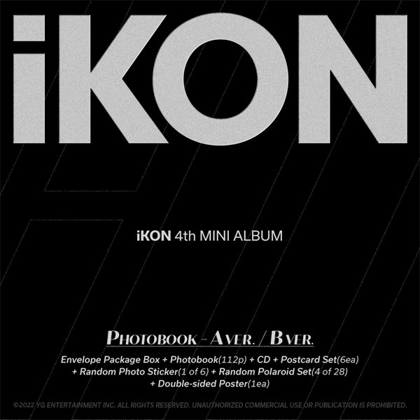[全款 裸专] [活动商品] iKON - 4th MINI ALBUM [FLASHBACK] (PHOTOBOOK Ver.) _宋尹亨吧