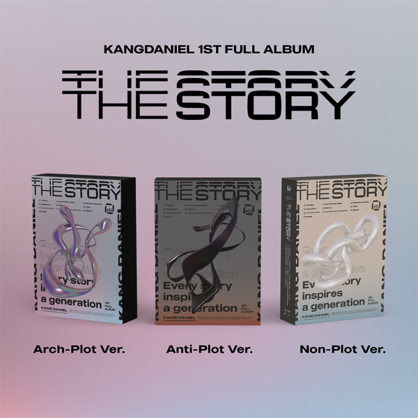 [全款 第二批（截止到05/30早7点）普通批次Set PLOT版本] KANG DANIEL - 1st Full Album [The Story] (随机版本) *购买多张尽量发不同版本_WannaDaniel姜丹尼尔