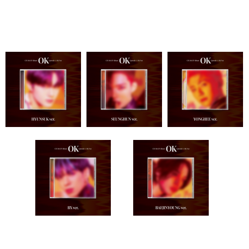 [全款 裸专] CIX - EP 专辑 5辑 [‘OK’ Episode 1 : OK Not] (Jewel Ver.) _裴珍映吧