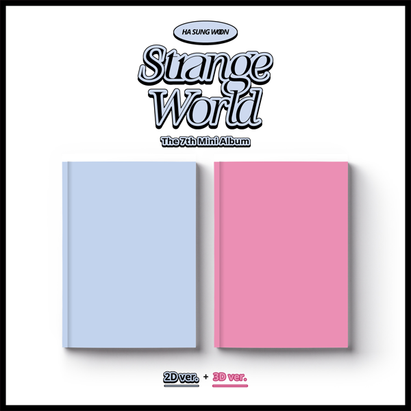 [全款 裸专][签售活动] HA SUNG WOON - 迷你专辑 7辑 [Strange World] (Photobook)_HK HA:NEUL
