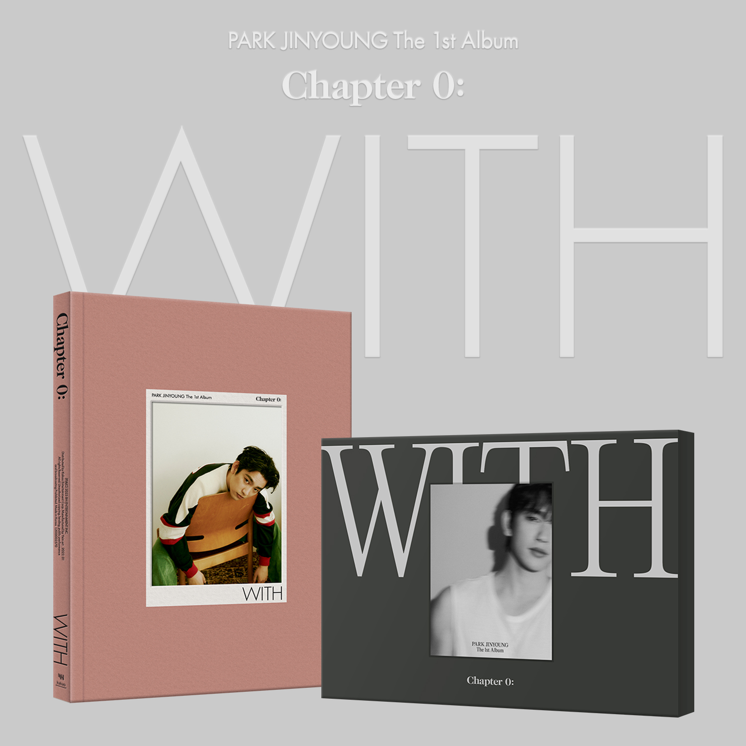 [全款 裸专 第二批(截止至1.24 早7点)] JINYOUNG (GOT7) - The 1st Album [Chapter 0: WITH] _桃崩PA_朴珍荣个站