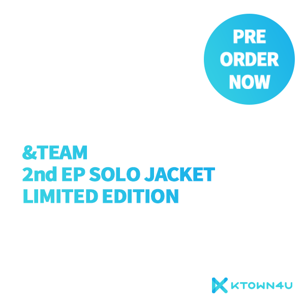 [全款 裸专] &TEAM - 2nd EP SOLO JACKET LIMITED EDITION_朝仓穣_JOcolate