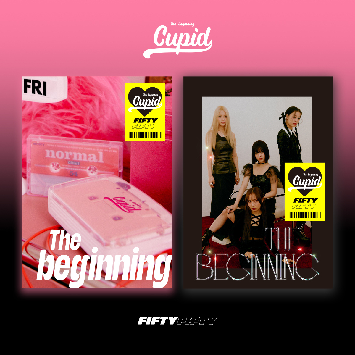[全款 裸专] [Online Lucky Draw Event] FIFTY FIFTY - 单曲1辑 [The Beginning: Cupid]_Aran_TimeMachine