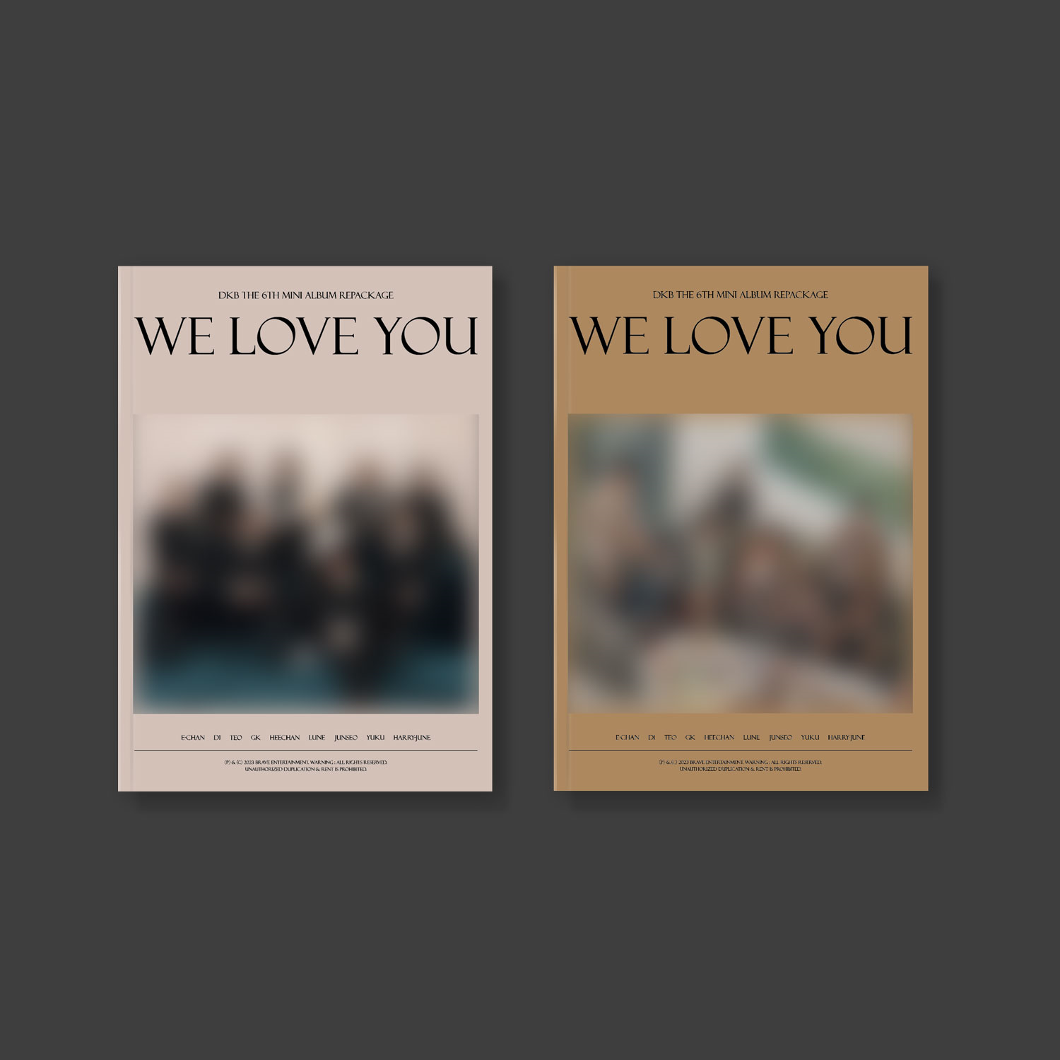 [全款 裸专] DKB - 迷你6辑 Repackage [We Love You] (Night Ver.)_DKBrown_春日站台