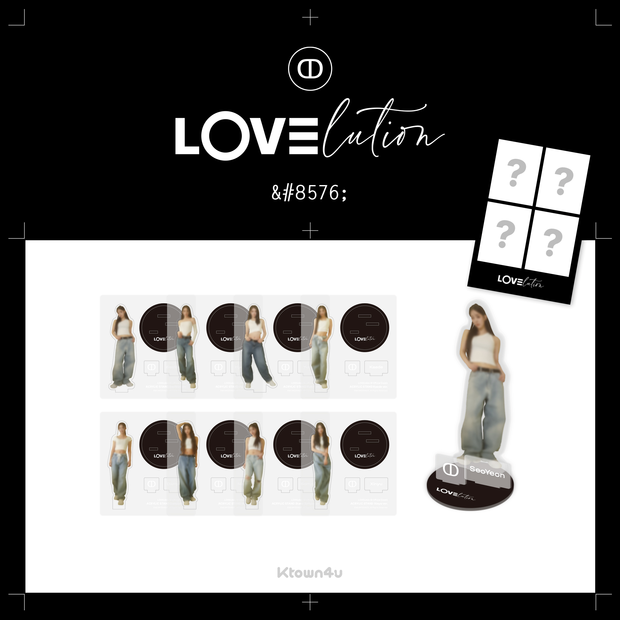 [全款] tripleS - ACRYLIC STAND [LOVElution]_triples散粉联盟