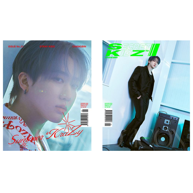 [全款] DICON VOLUME N°21 STRAY KIDS (封面 : Stray Kids : CHANGBIN) _徐彰彬中文首站