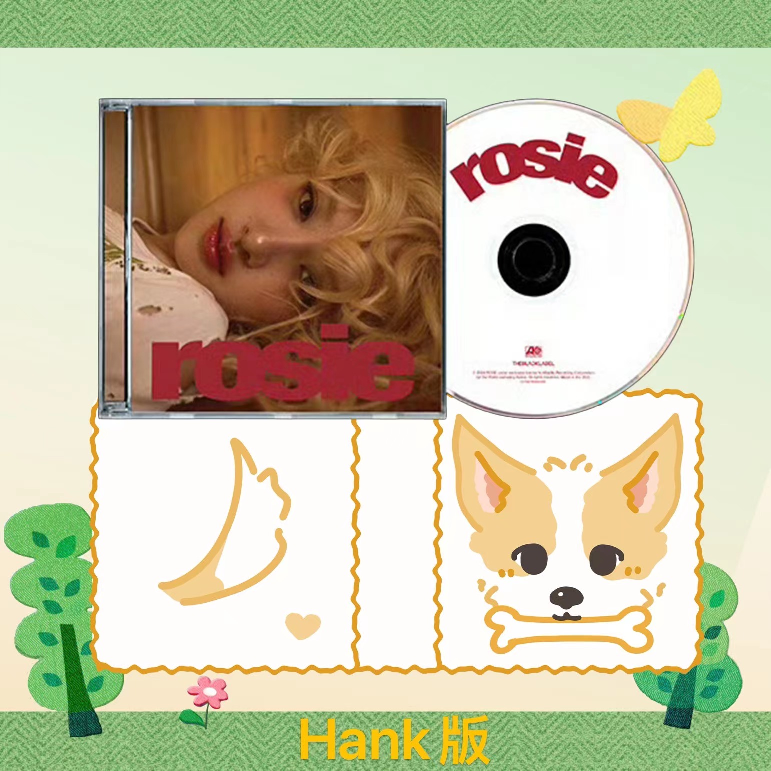 [全款 特典专 Hank版] ROSÉ - first studio album 'rosie'___朴彩英_ROSEPARK