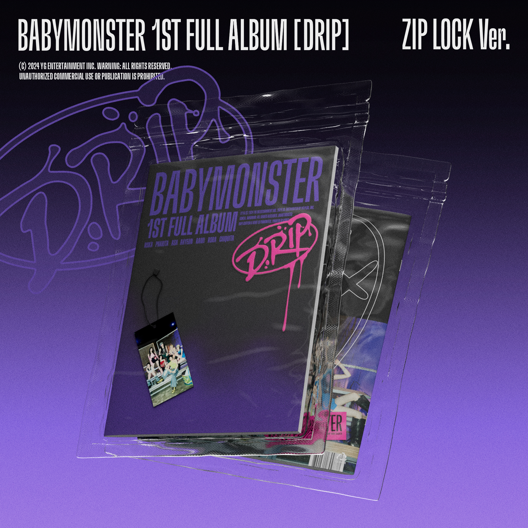 BABYMONSTER DRIP ktown4u 1.0 当選　ラミ BABYMONSTER DRIP ktown4u 1.0 当選 ラミ ktown4u.com