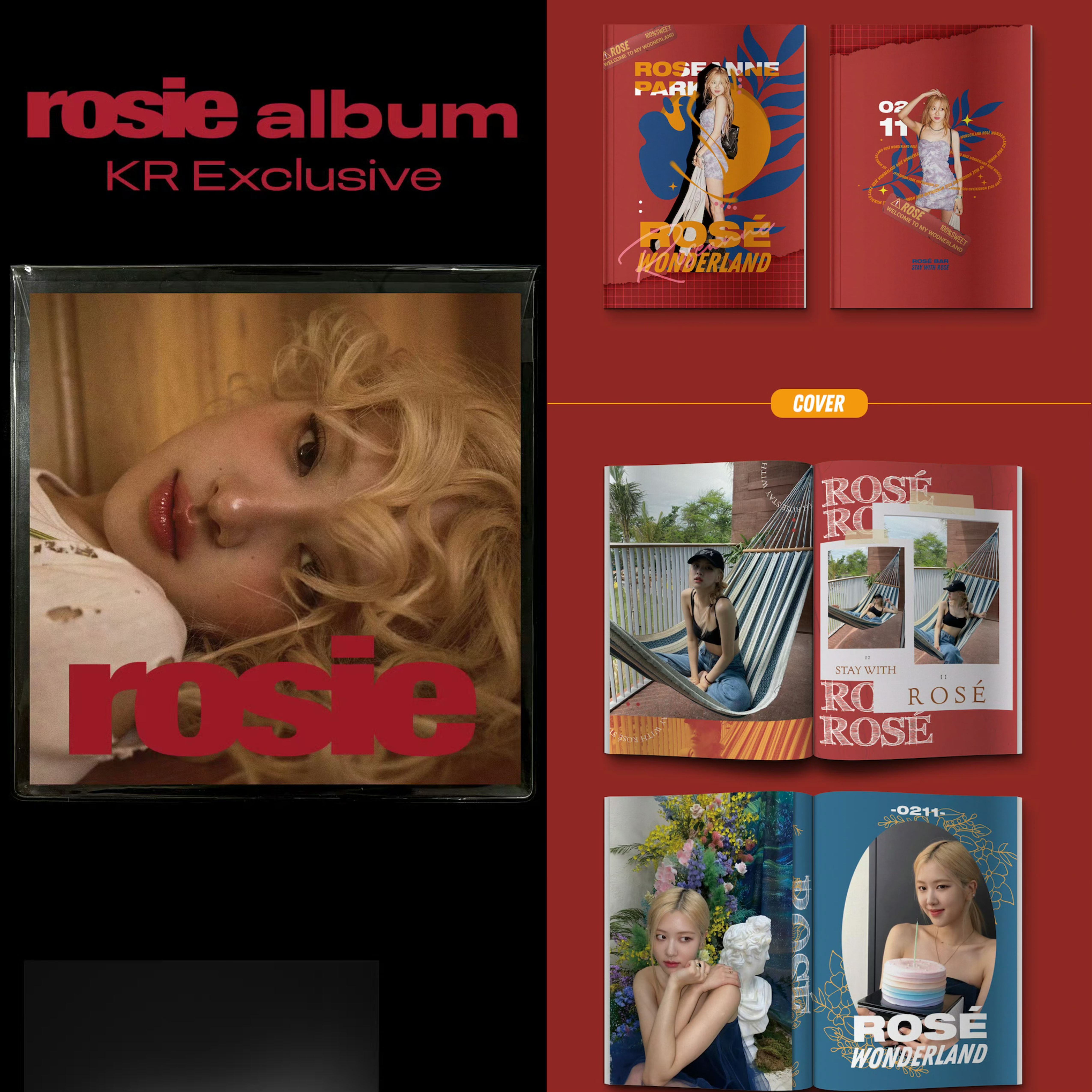 BLACKPINK ロゼ rosie ktown4u 予約特典＋サイン会特典