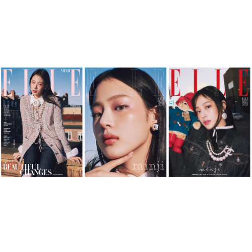 [全款] ELLE 2025.01 (封面 : NewJeans : MINJI / 内页 : NewJeans : MINJI 18)_金玟池MINJI_Doreen