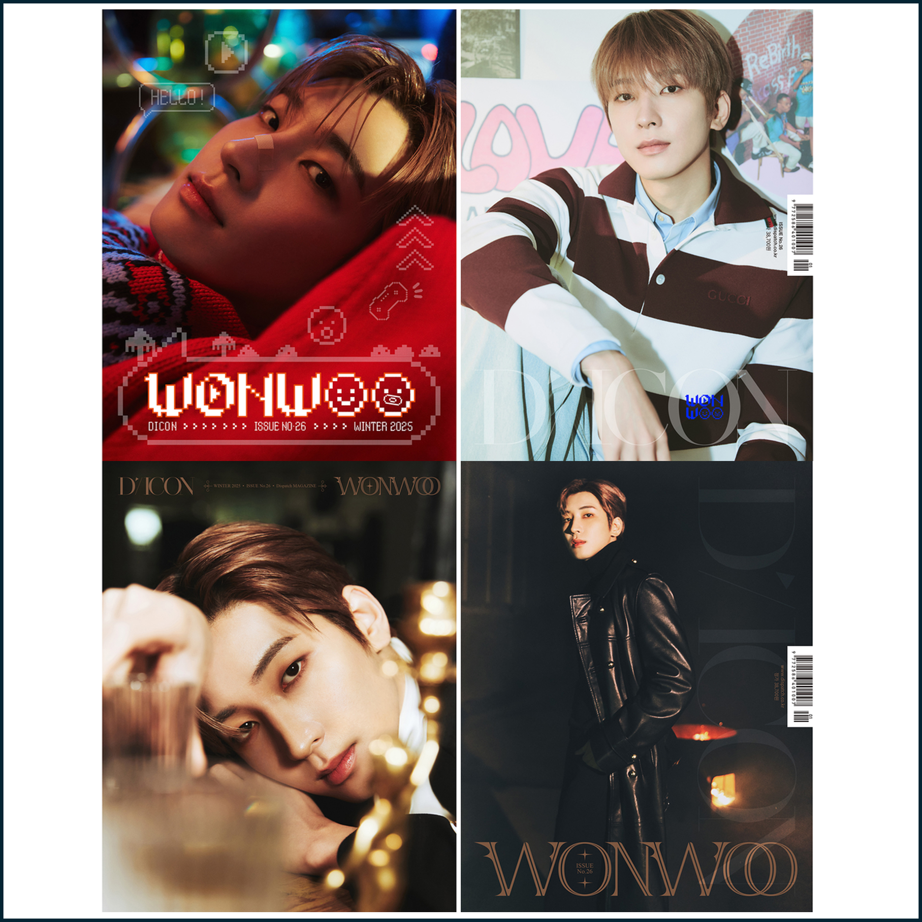 [全款] DICON VOLUME N°26 _全圆佑吧_WonwooBar