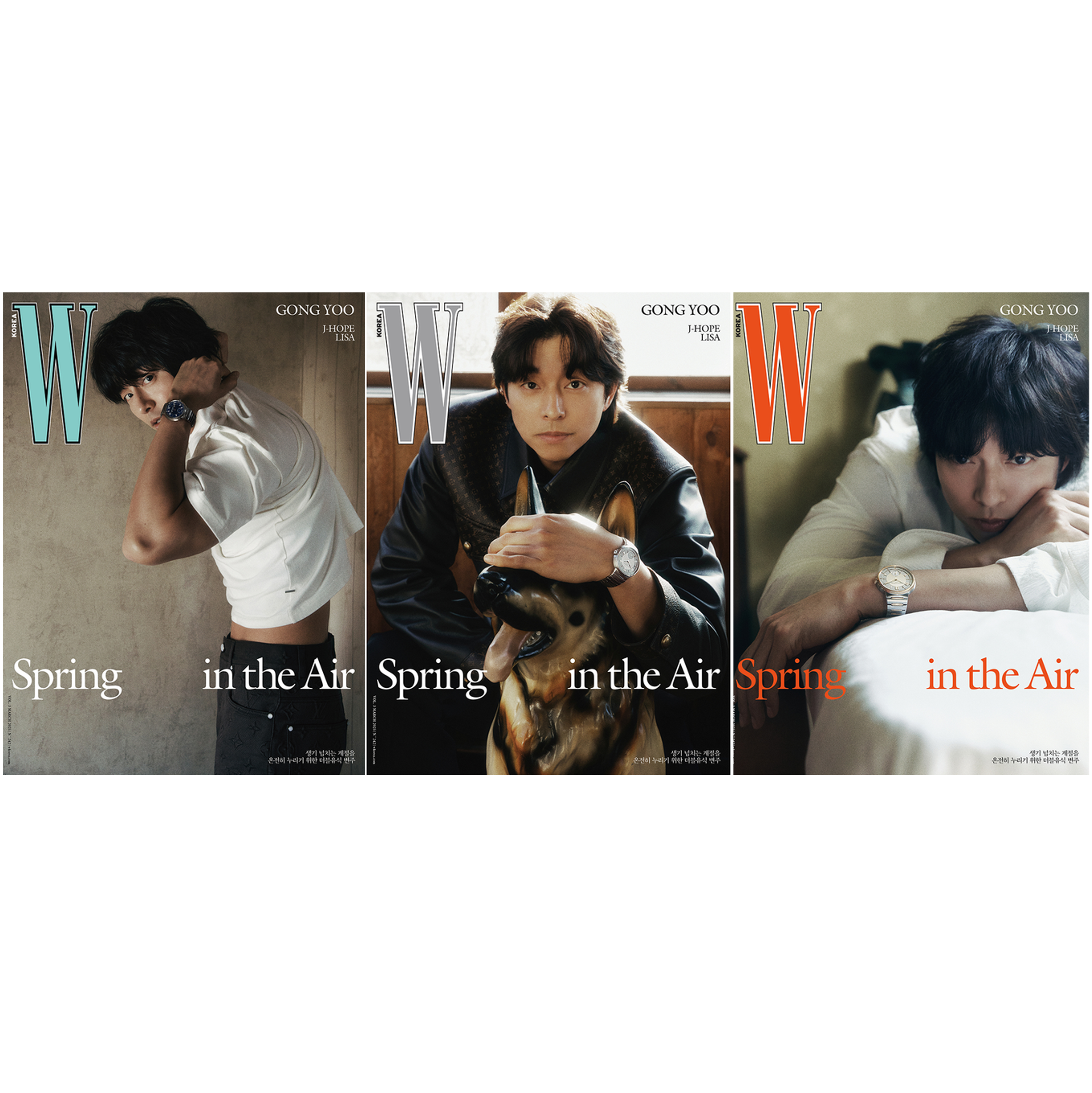 [全款] W 2025 Vol.3 (Cover : Gong Yoo / Content : Gong Yoo 16p)_孔刘吧