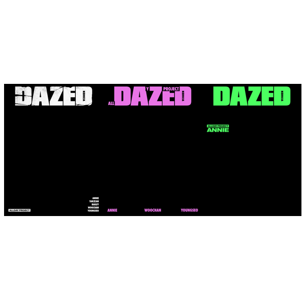 [全款] Dazed & Confused 2025.09 (封面 : ALLDAY PROJECT : ANNIE) _文徐允_Selenophilia