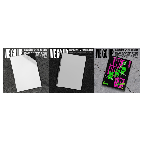 [全款 裸专 第二批 (截止至10.16早8点)] BABYMONSTER - 2nd MINI ALBUM [WE GO UP] (WE / GO / UP Ver.) _Kosmo3_李茶仁