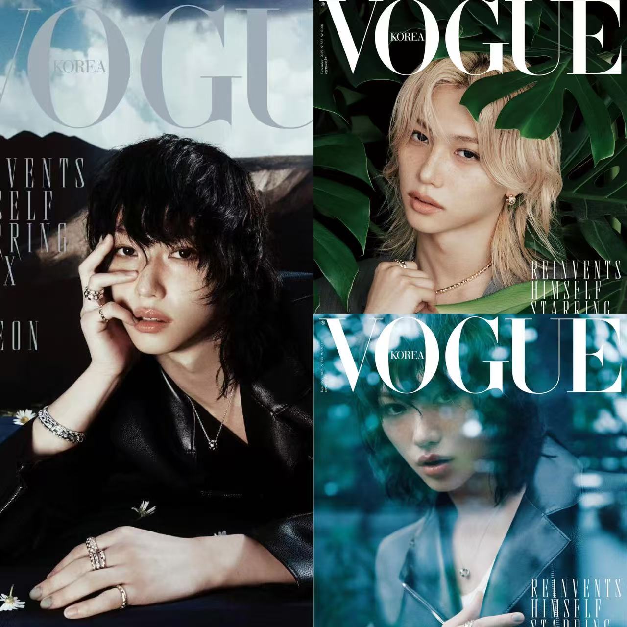 [全款] VOGUE Special Cover 2025.12 (封面 : Stray Kids : FELIX / 内页 : Stray Kids : FELIX 30p)_Felix李龙馥_FreckleGem