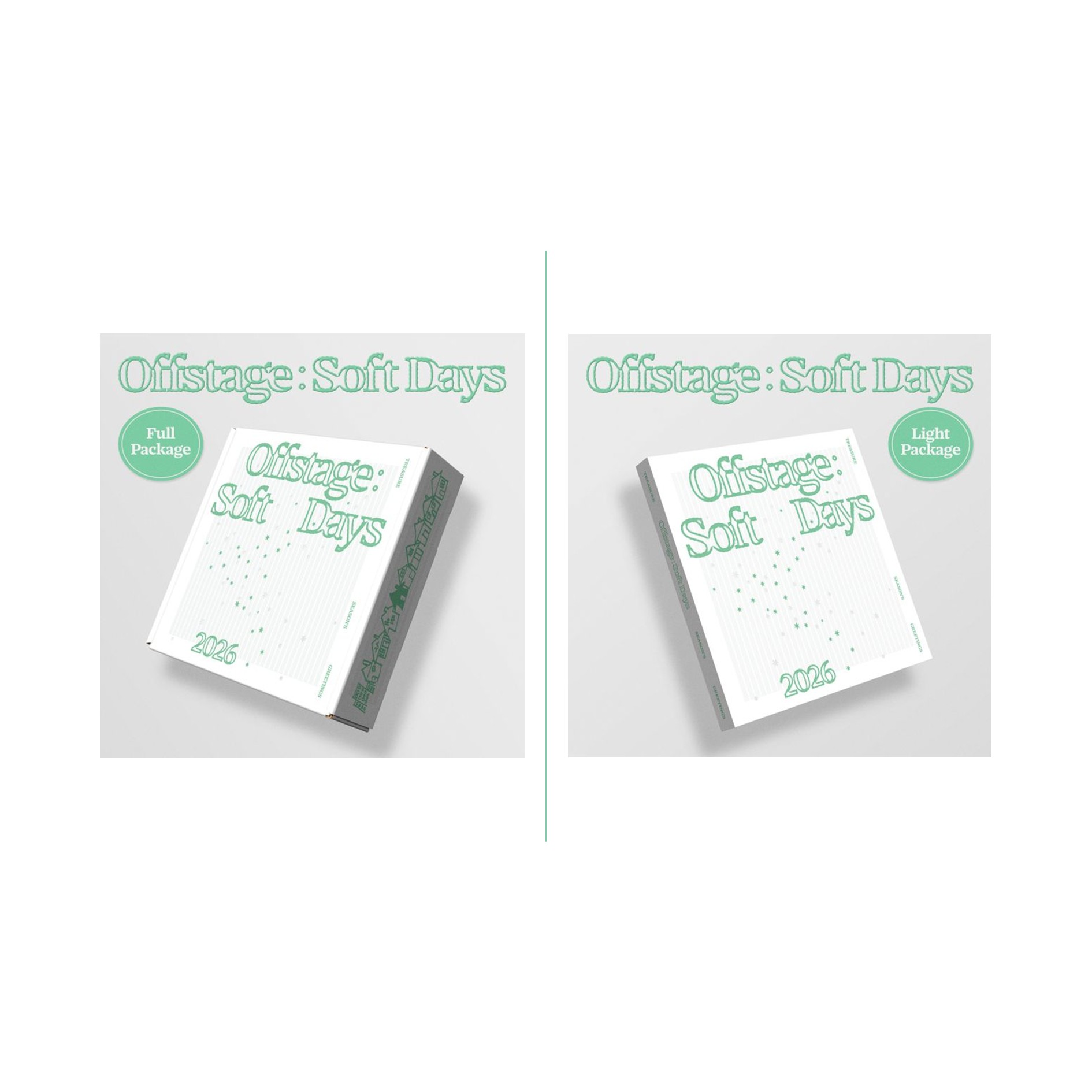 [全款] TREASURE - 2026 SEASON'S GREETINGS [Offstage : Soft Days] Full Package/Light Package _朴炡禹中文首站