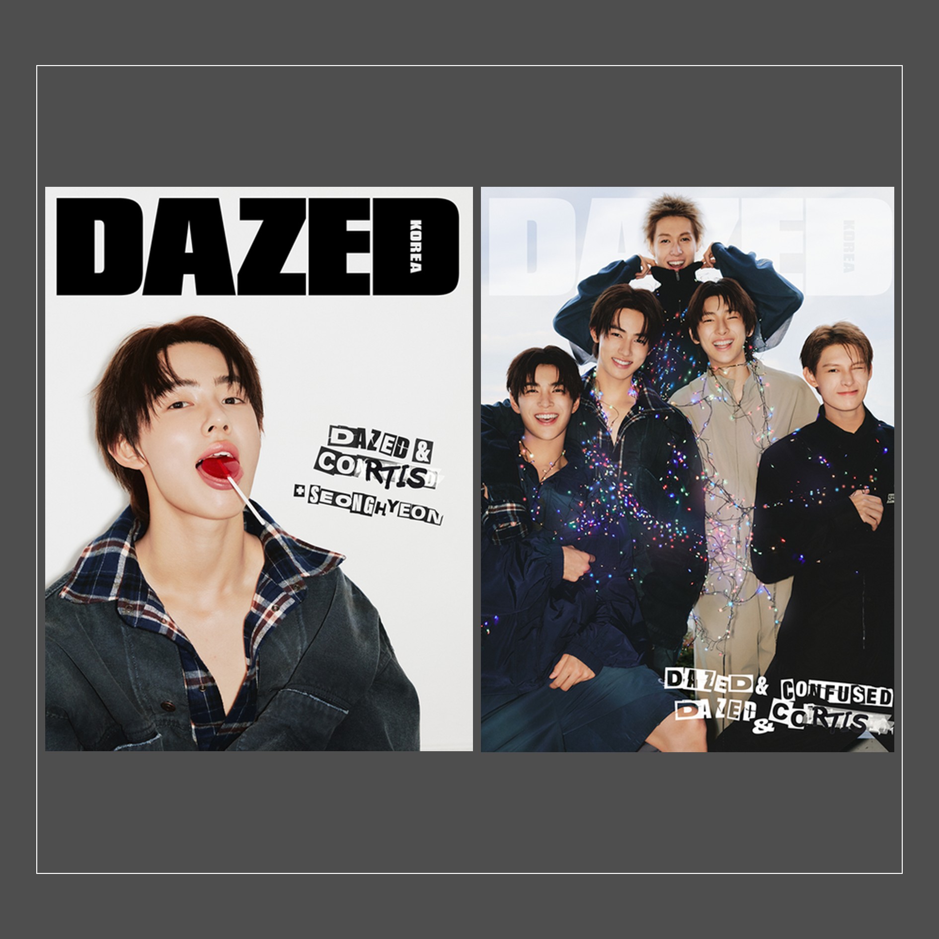 [全款] Dazed & Confused 2025 WINTER Edition (封面 : CORTIS)_严成玹_HyeonBeat