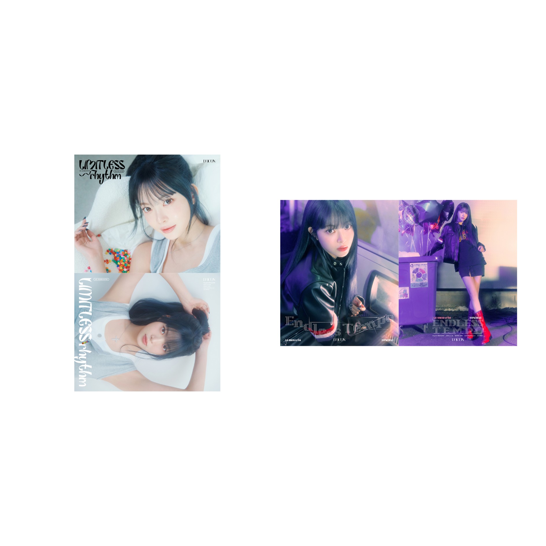 [全款] DICON VOLUME N°32 LE SSERAFIM A/B Type (封面 : LE SSERAFIM : HONG EUNCHAE) _洪恩採_RubyPrincess